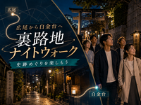 《１時間》広尾～白金～白金台の豪邸エリアナイトウォーク
