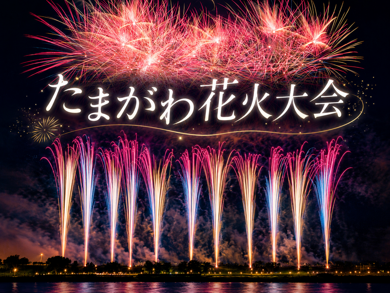 調布花火をみにいこう！近くの穴場スポットで鑑賞します！