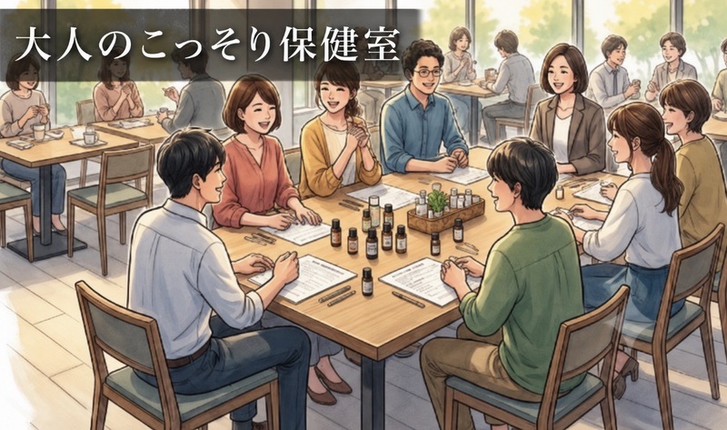 【中野カフェ☕】五感で楽しむアロマ体験🌿プチ診断付きお茶会🌸〜選んだ香りで今の心を紐解く、癒やしのひととき〜