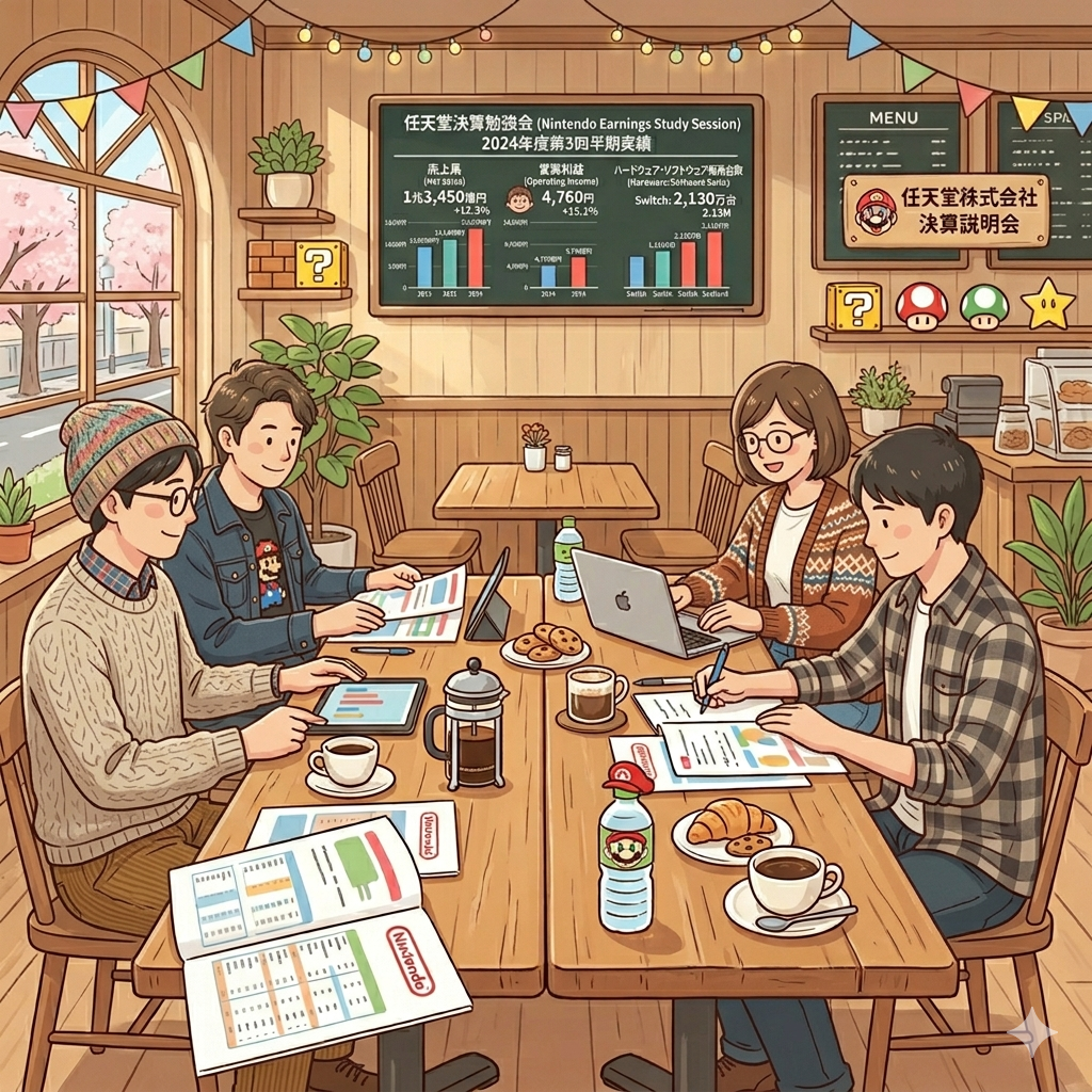 〜 誰もが知る「任天堂」で学ぶ、ゆる決算勉強会 〜