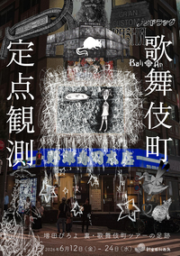 【歌舞伎町定点観測】街の観察と展示を鑑賞するフィールドワーク/昼の歌舞伎町さんぽ/頂き女子りりちゃん