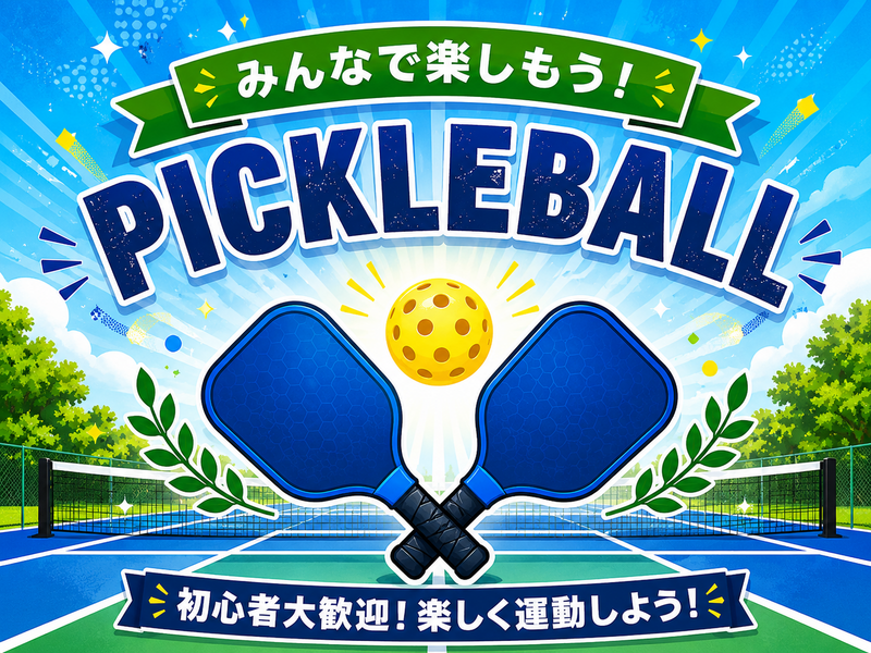 【40〜50代】初心者歓迎！ピックルボール始めてみよう🍀