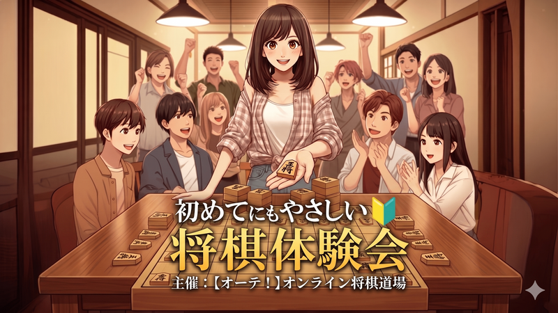 ♟️【初心者歓迎】オーテ！将棋交流会 in 新宿 ～リアルで将棋を楽しもう！～