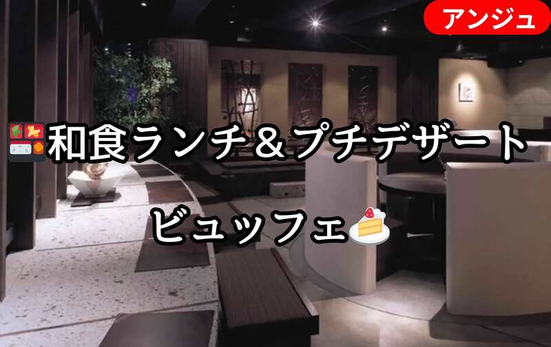 🍱本格和食ランチビュッフェ✨新宿の隠れ家でのんびりランチ🍽｜40代～50代中盤