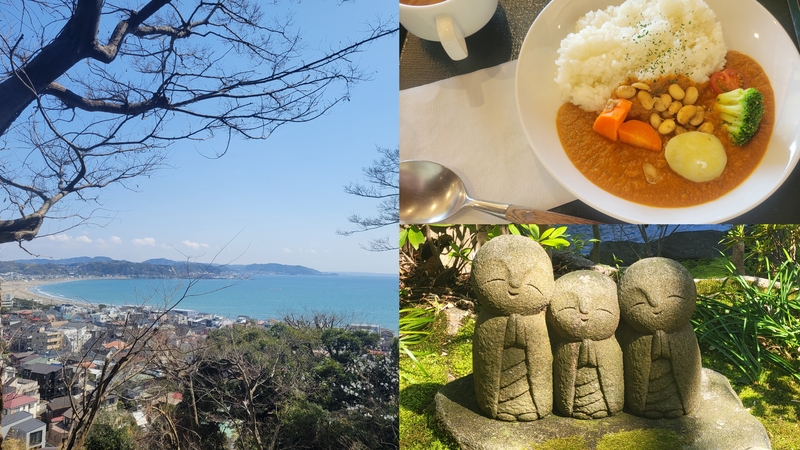 【女性主催】海見ながら寺カレーが食べれる長谷寺と猫ちゃんがいる神社や海を見渡せるお寺にみんなでいこう！