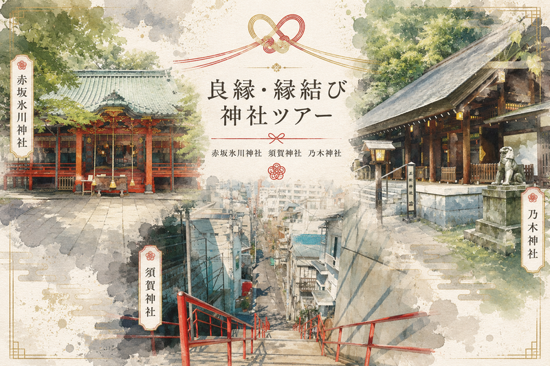 【7月4日（土）】神職と行く！縁結び神社巡りツアー⛩️ 第二弾！初参加・一人参加・女性参加・どなたでも大歓迎⛩️