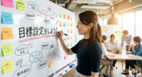 自分軸で進みたい人のための目標設定ワークをするカフェ会