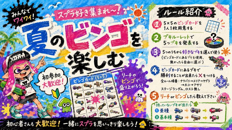 すぷらイフ!!　～夏のビンゴ会～