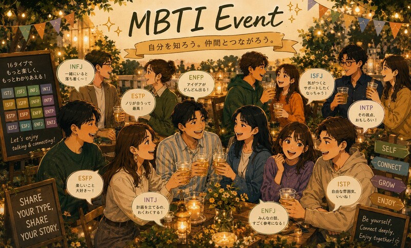  第1回 20代〜30代限定 MBTI交流会 in 渋谷