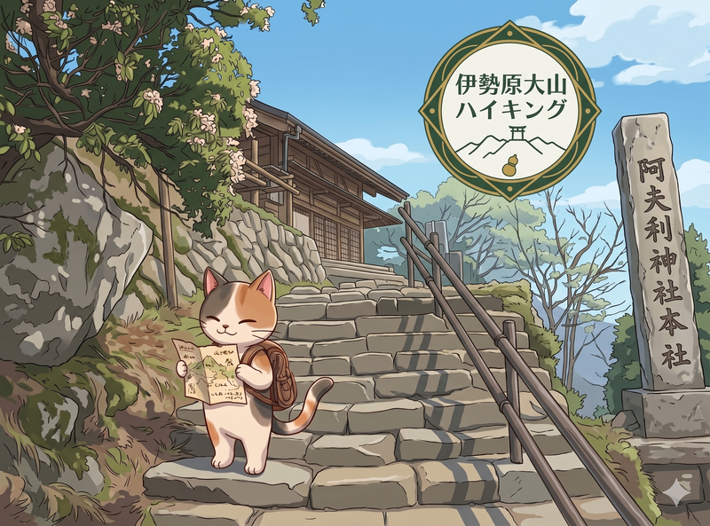 山頂からの絶景を楽しみに登る信仰の山 伊勢原大山