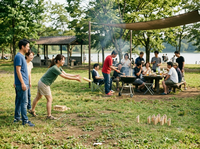 【初心者歓迎】BBQ🍖×モルック🌳夏のお手軽アウトドアを満喫しよう！