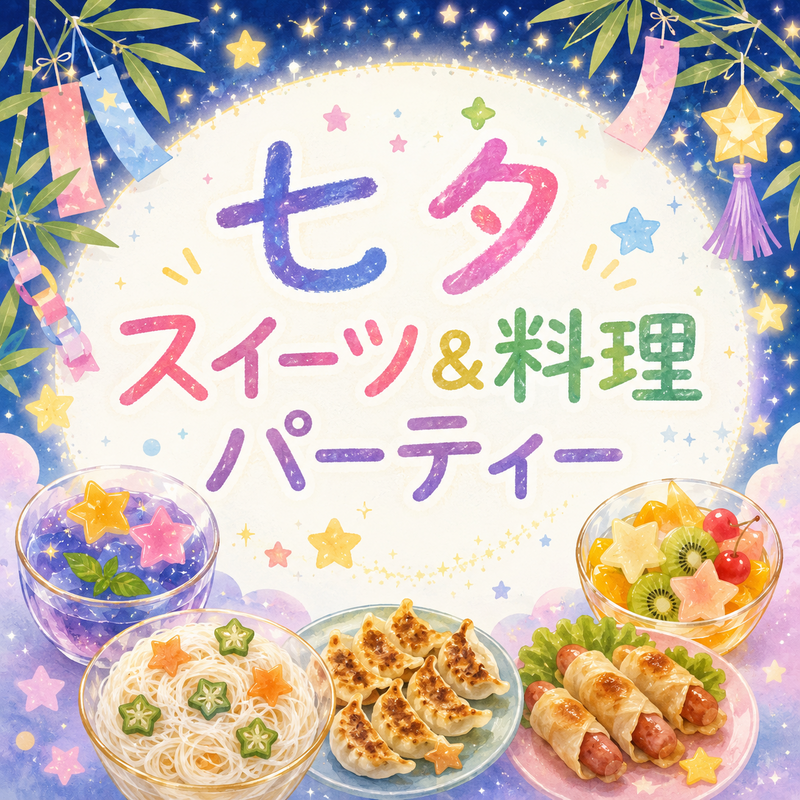 【福井市】七夕料理パーティー🎋参加者募集｜7/10(金)