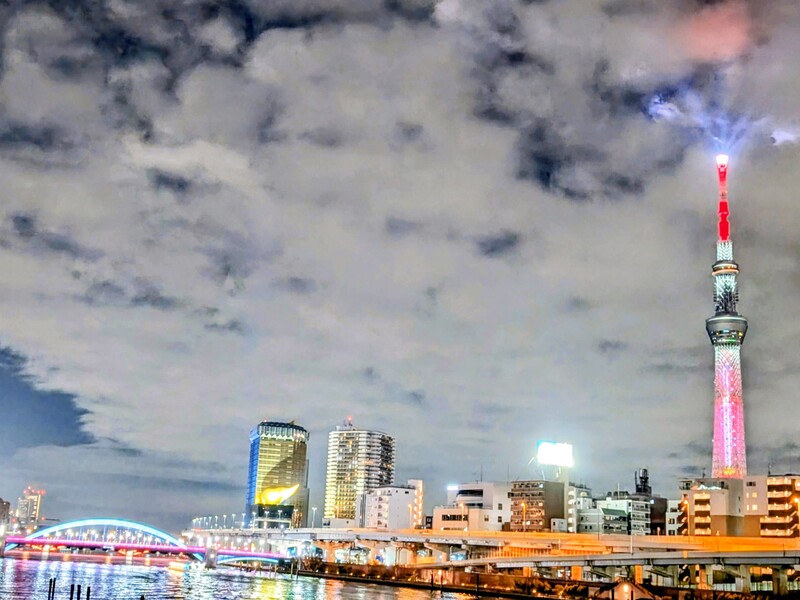 【20代限定】隅田川沿いを夜ランしよう🏃‍♀️🌃