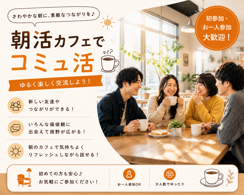 【朝のコミュ活】価値観アップデート🍀