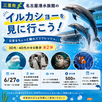 【三重発・名古屋港水族館のイルカショーを見に行こう!】 30代・40代のゆる散歩 