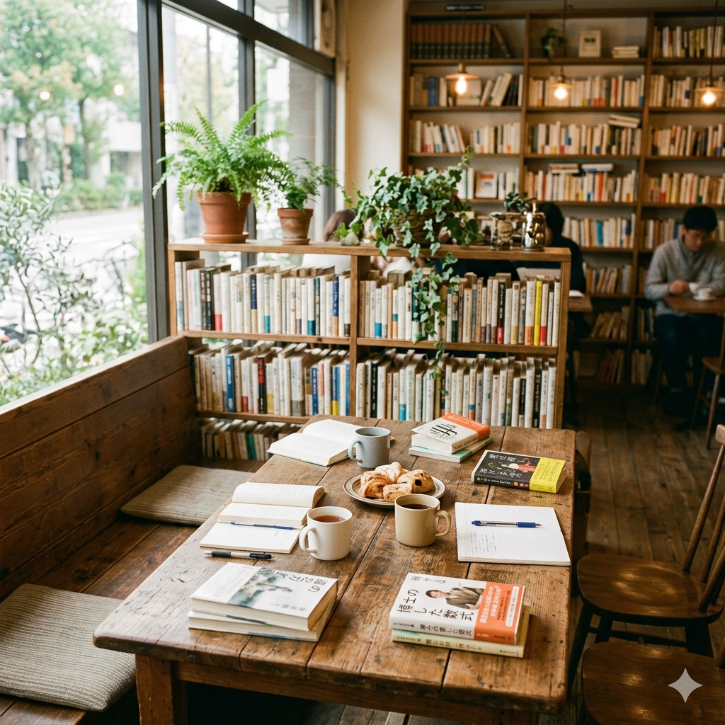 【6/28開催・武蔵境のカフェ☕】本好きの方必見！まったり本に関するおしゃべりの会🫧📚