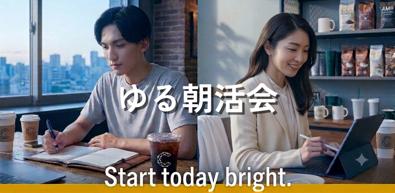 【朝を有効活用♪】Start today bright. ゆる朝活会