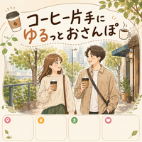【20代限定】コーヒー片手にさんぽ☕️