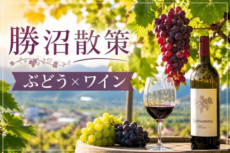 9/12🍇【勝沼ぶどう郷散策】ぶどう×ワインを楽しむ秋の日帰り旅🍷
