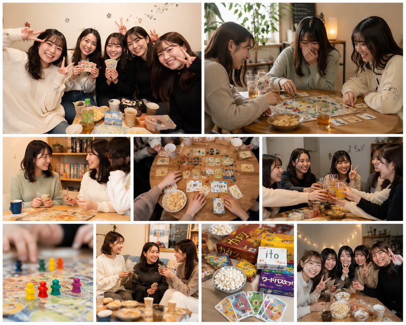 🌼20代女子会🌼
初参加・一人参加歓迎♡
ボドゲしながらゆるっと友達づくり🍻