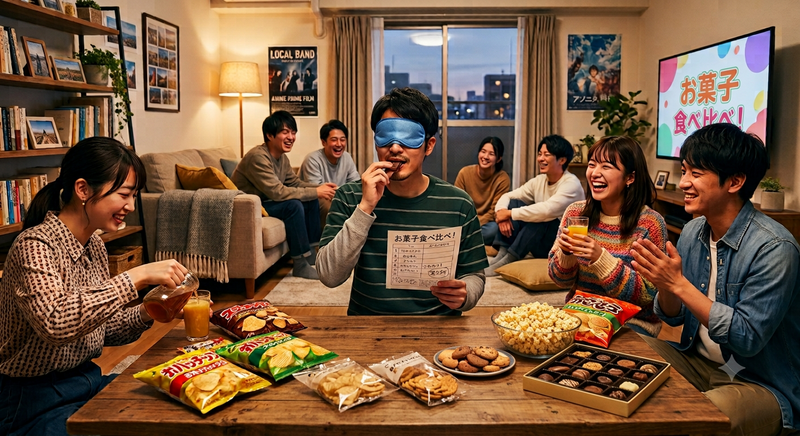 🍫約1年ぶりに復活！己の五感を信じれるか？！利き比べ大会🥤