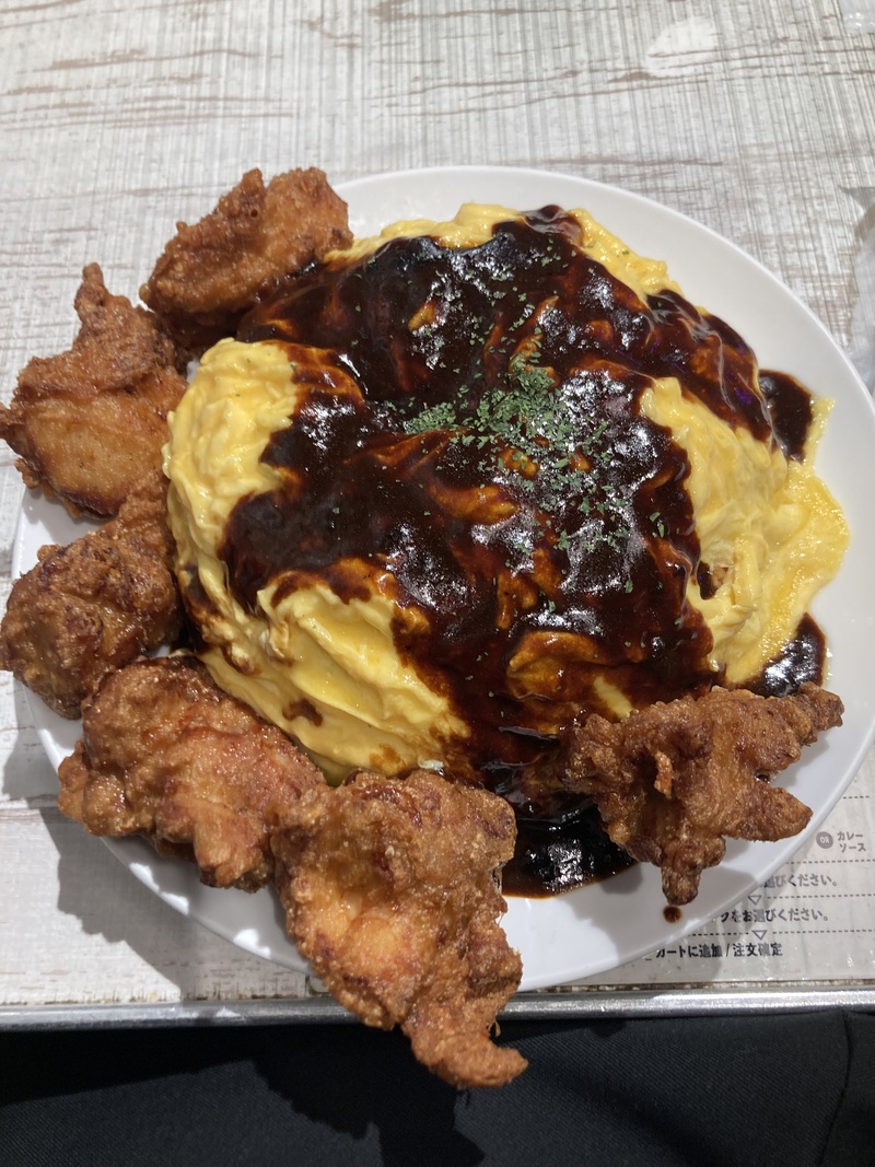 7/20 でっかいオムライスを食べに行こう♪😋