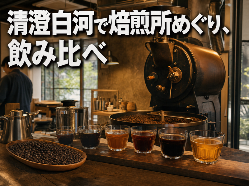 【コーヒーの街さんぽ】清澄白河で焙煎所めぐり、飲み比べ☕