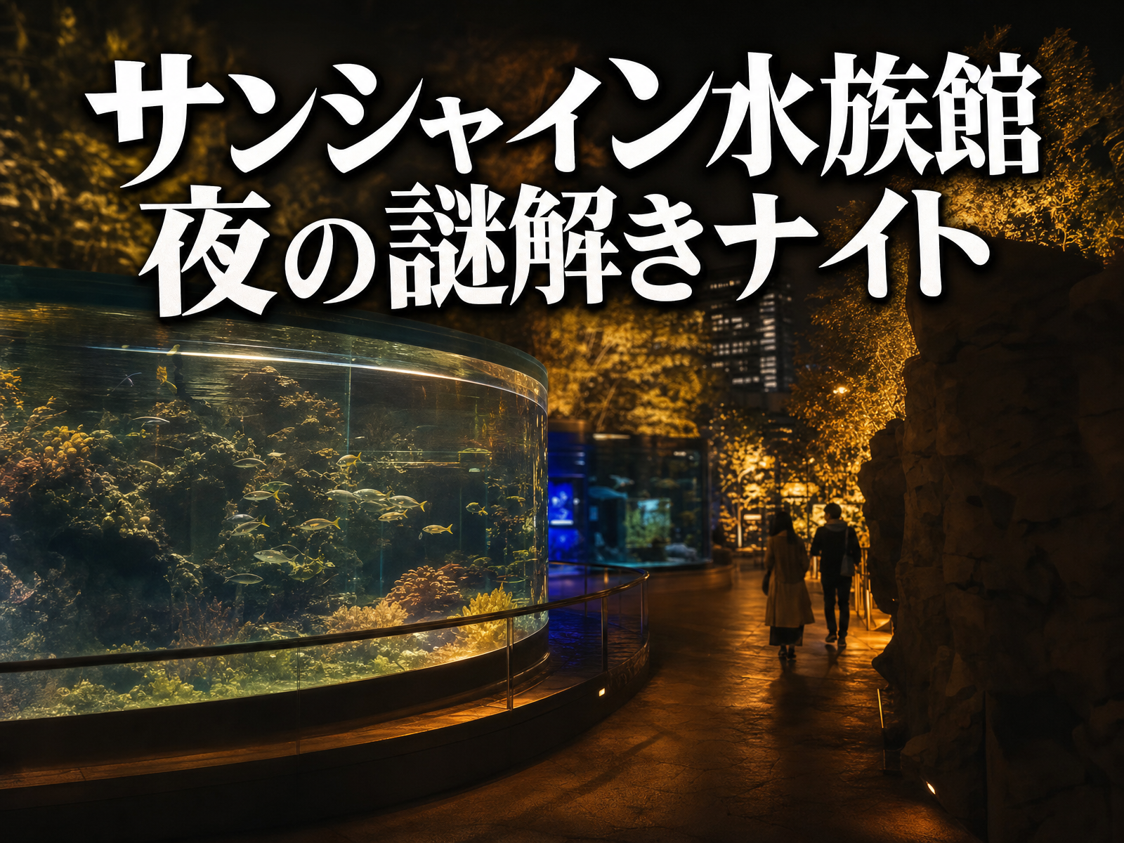 サンシャイン水族館 夜の謎解きナイト