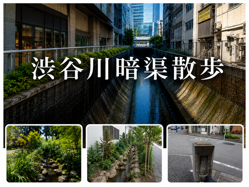 第1回 東京てくてく会　渋谷川暗渠散歩 ～源流から開渠部まで～