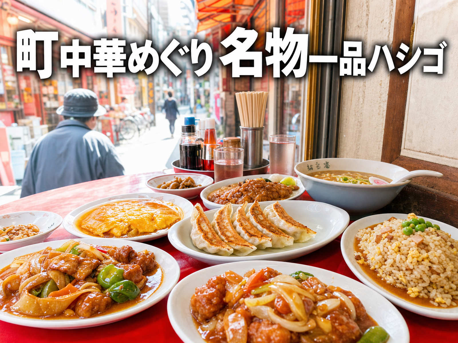 町中華めぐり 名物一品ハシゴ