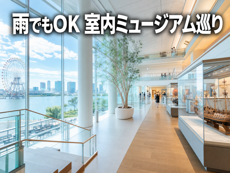 雨でもOK 室内ミュージアム巡り