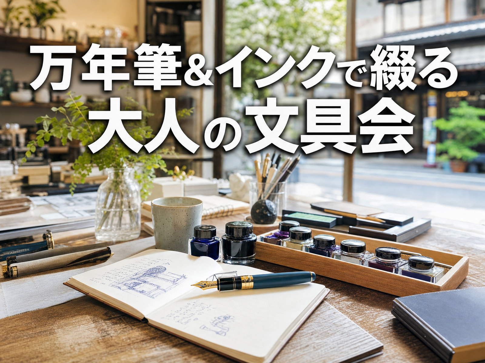 万年筆&インクで綴る 大人の文具会