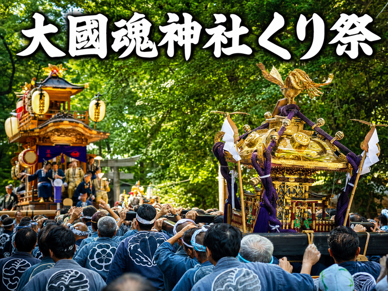 大國魂神社 くり祭 みんなで夜さんぽ