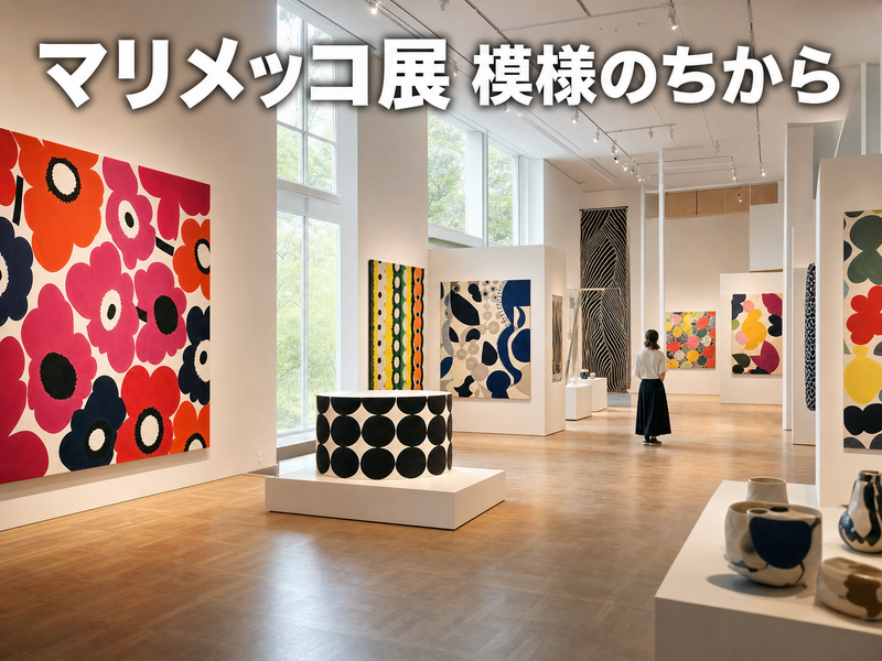 マリメッコ展 模様のちから みんなで鑑賞