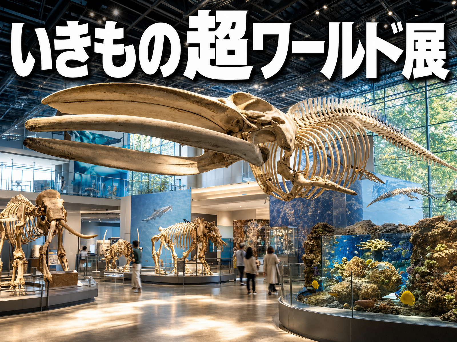 いきもの超ワールド展 みんなで博物館さんぽ