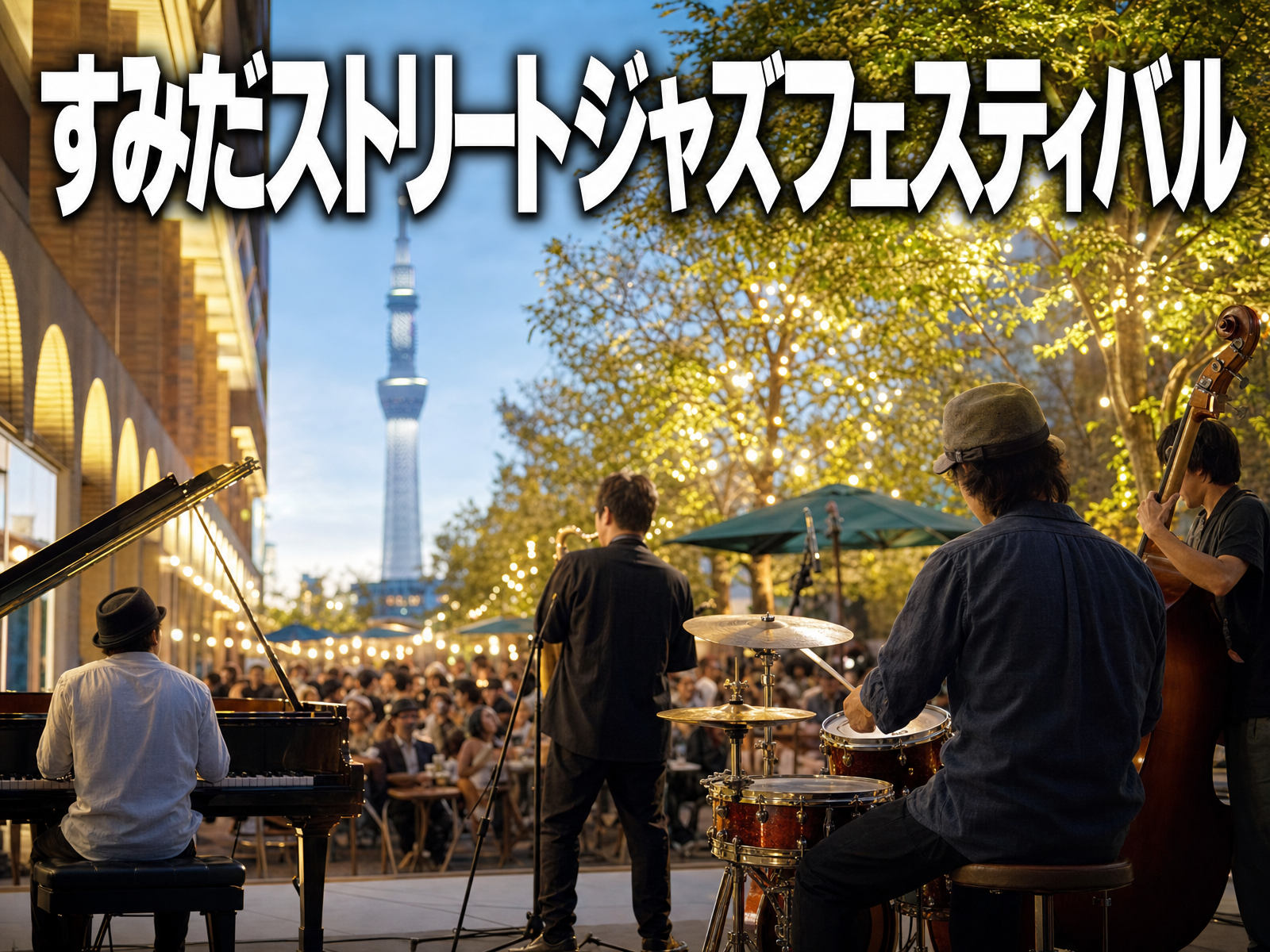すみだストリートジャズフェスティバル みんなで街歩き