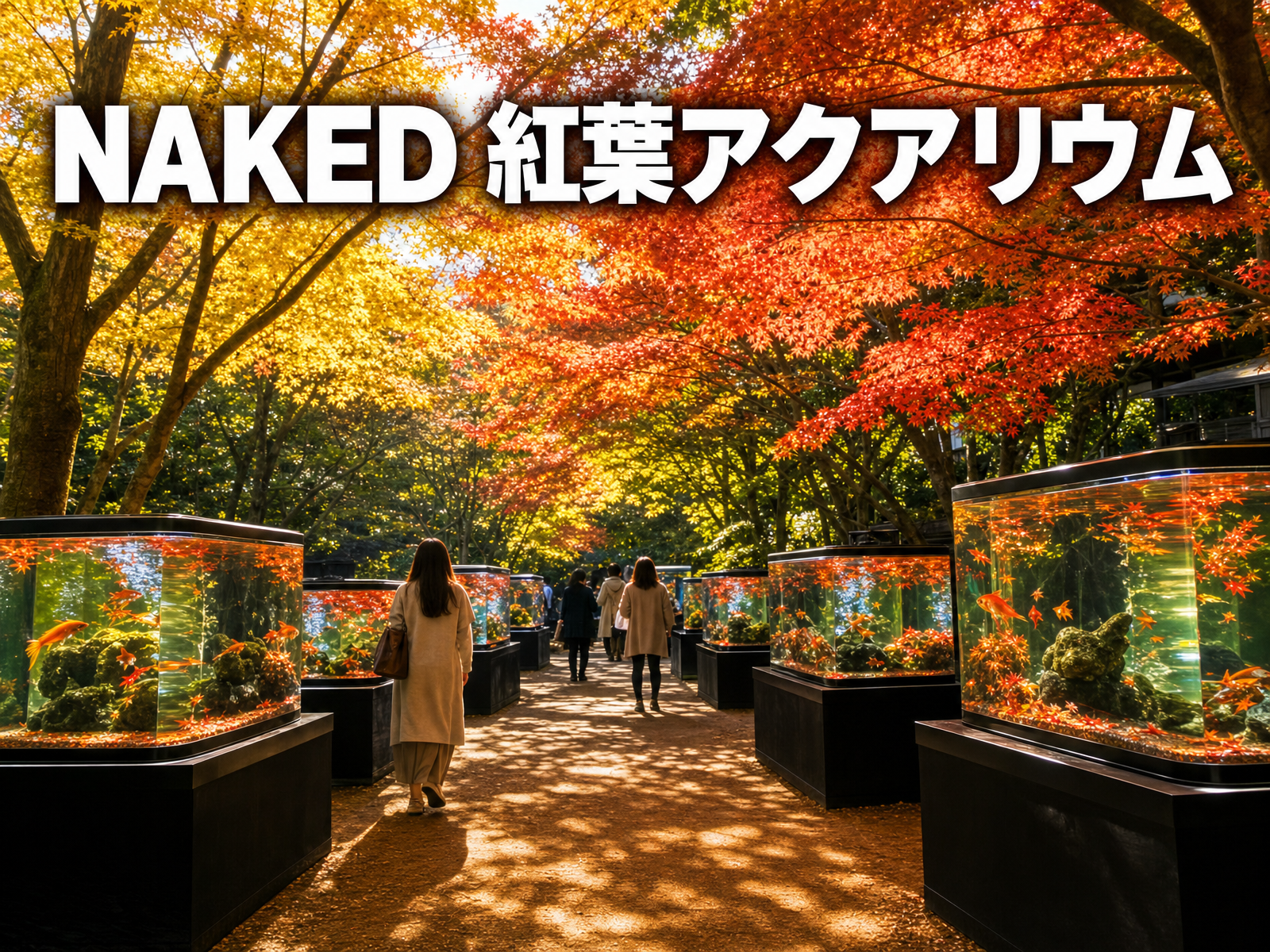 NAKED 紅葉アクアリウム みんなで夜さんぽ