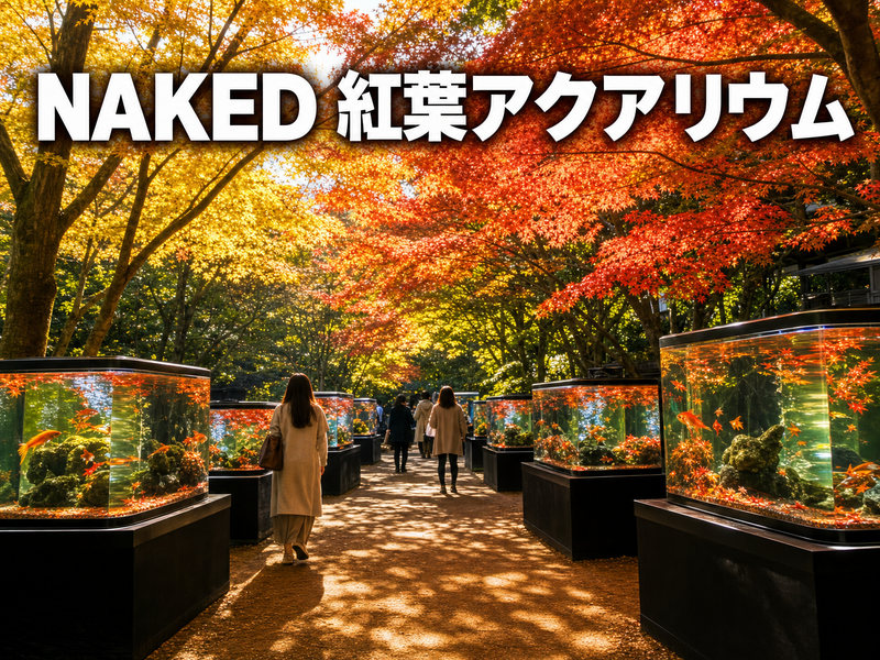 NAKED 紅葉アクアリウム みんなで夜さんぽ
