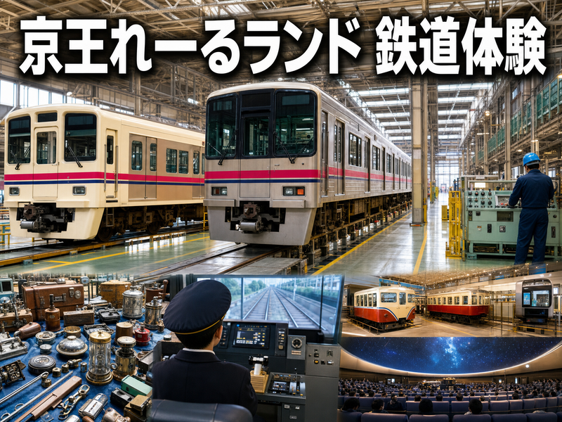 京王れーるランド 鉄道体験 みんなで