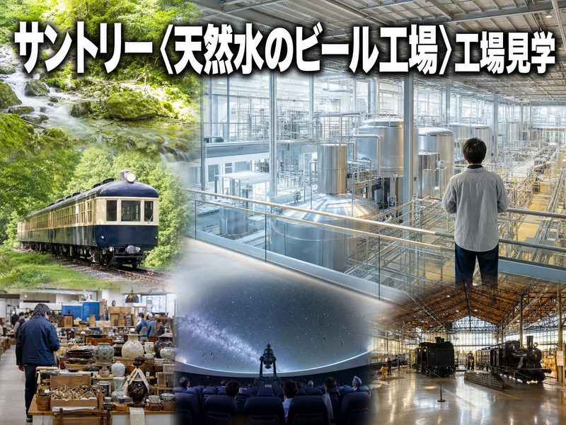 サントリー〈天然水のビール工場〉工場見学 みんなで