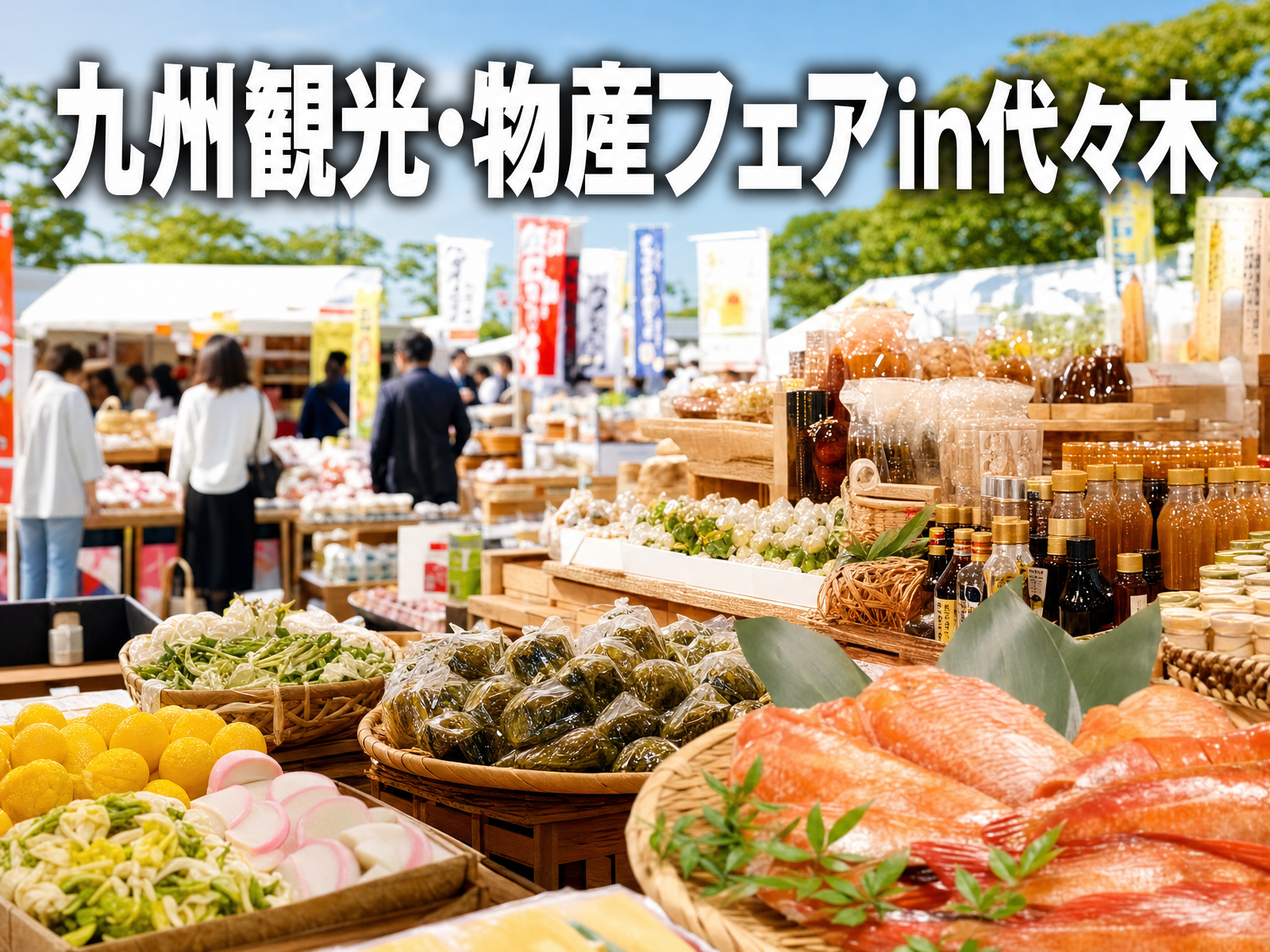 九州観光・物産フェアin代々木2026 みんなで食べ比べ