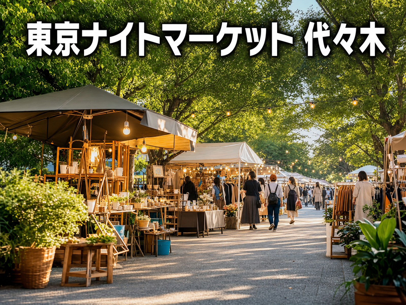 東京ナイトマーケット 代々木 みんなで夜市さんぽ