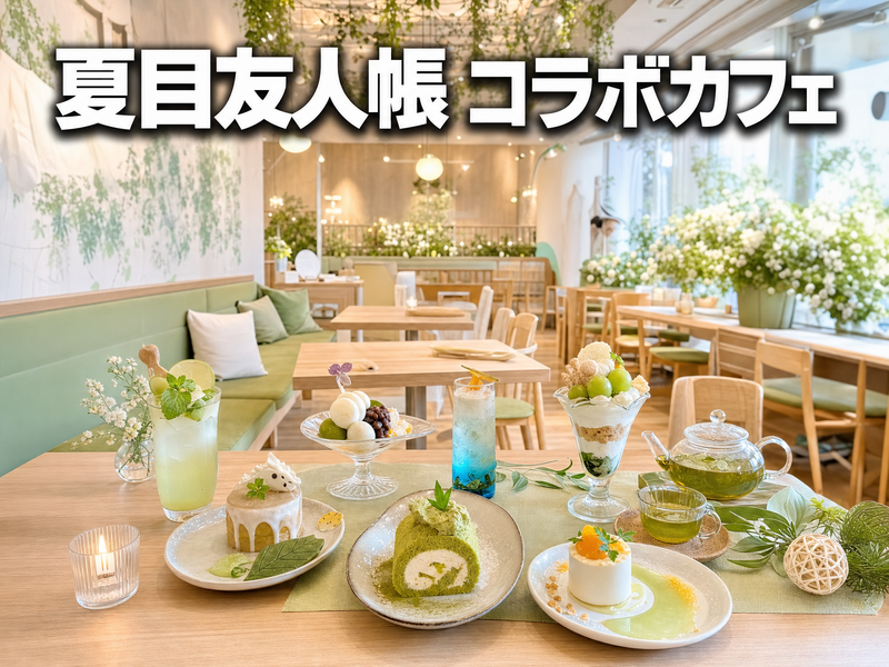 夏目友人帳 コラボカフェ みんなで