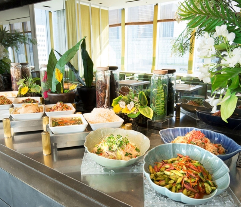 【タイ料理】横浜駅すぐQueen of Thailand🍽！本場タイ料理ランチビュッフェ会🌺