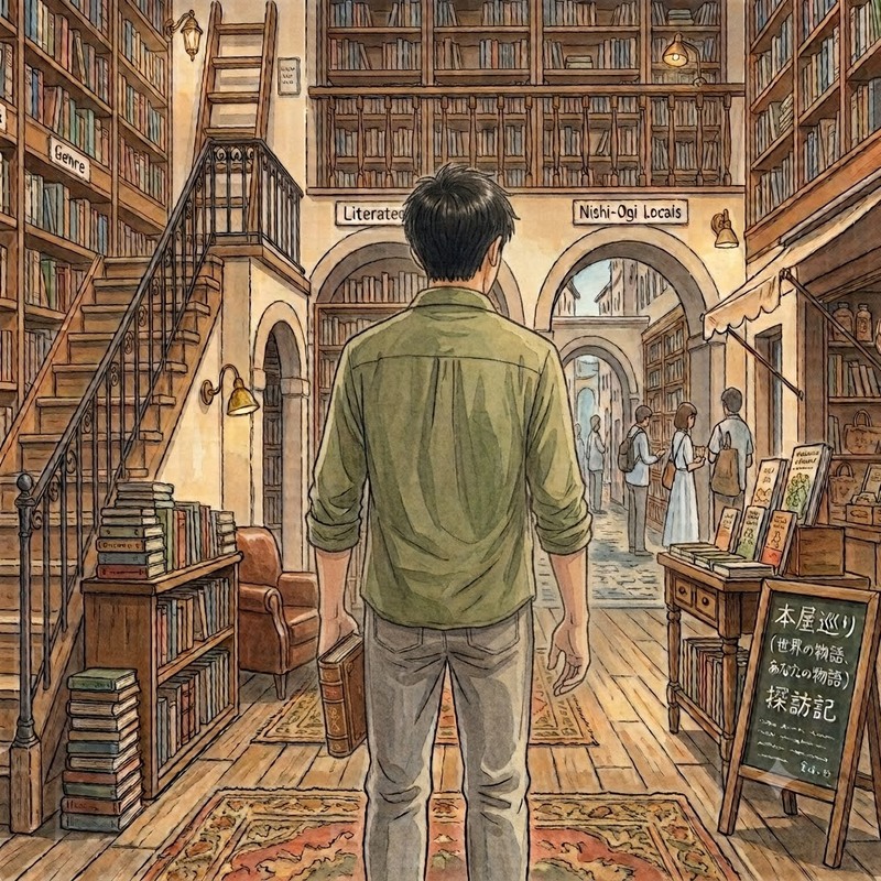 【7/11 開催】中央線沿いの人気書店を巡る昼下がり📚ブックウォークで世界を広げよう！