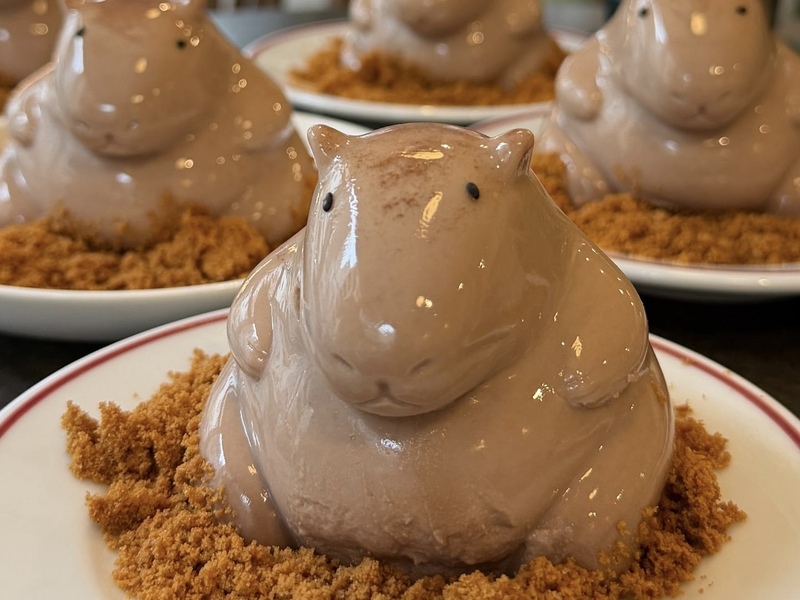 【SNSで話題📸】かわいすぎるカピバラプリンを食べに行こう！☕🦫　29歳以下限定(一部除く)