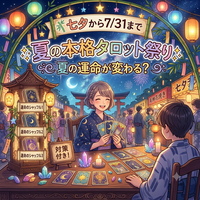 🎋七夕からスタート！運命が変わる？夏の本格タロット祭り✨