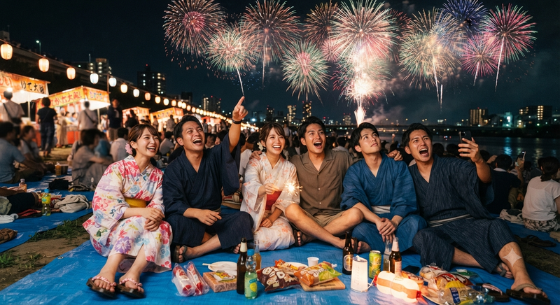 【7/28(火)開催】葛飾柴又河川敷🎆第60回葛飾納涼花火大会！夏の思い出作りを満喫しよう✨