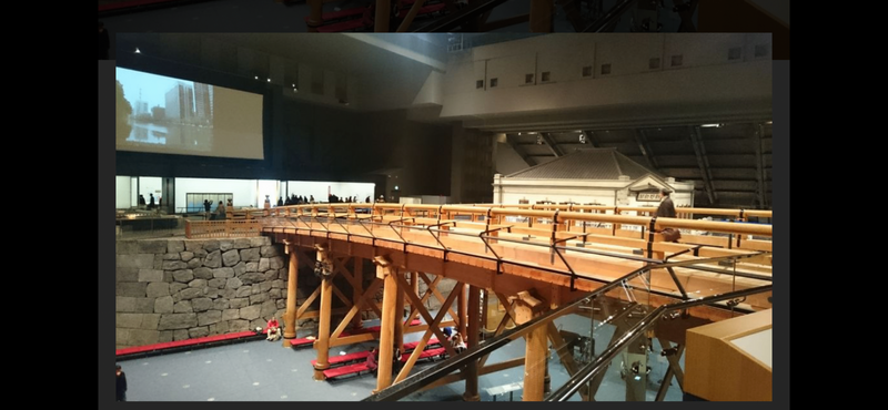 【平日開催江戸東京博物館🏛️】江戸から東京の歴史と日本橋の橋が再現されてます