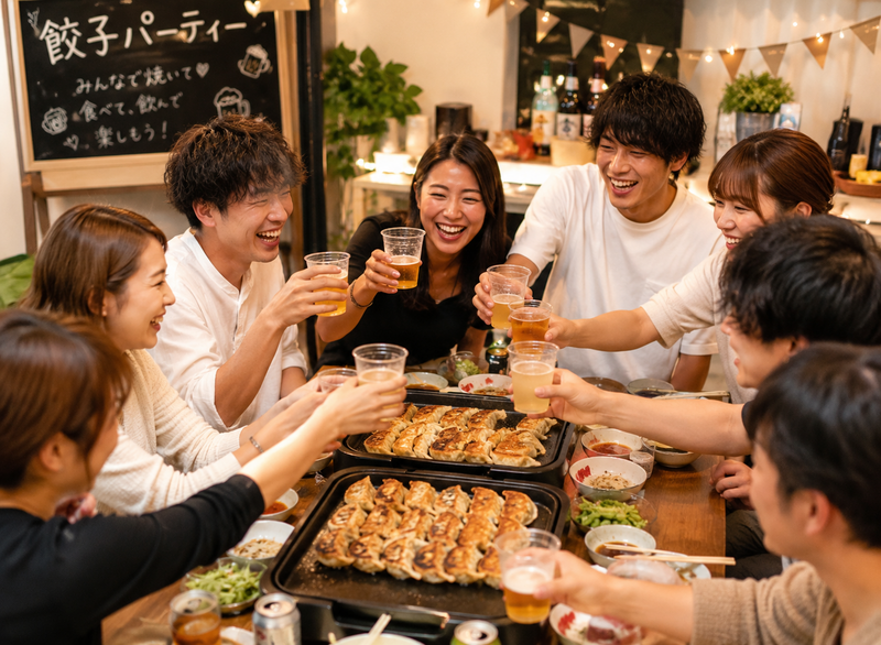 【20代多め】餃子パーティしましょー！！🥟